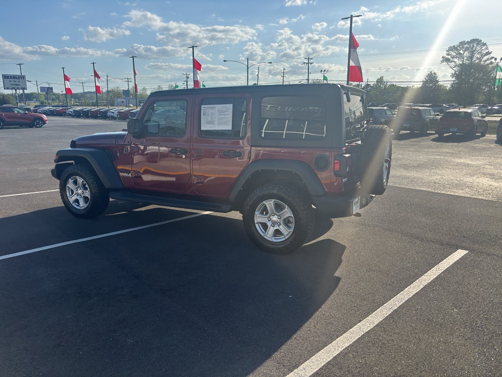 2022 Jeep Wrangler Unlimited Sport S