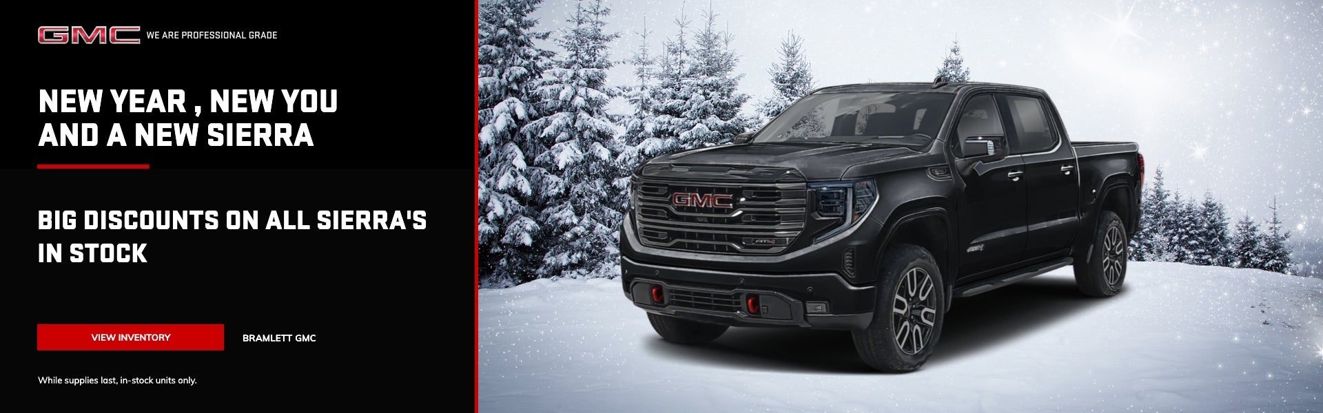 New Year , New You and A New Sierra